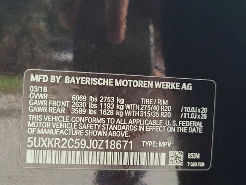 Used 2018 BMW X5 sDrive35i w/ M Sport Package RWD image 25