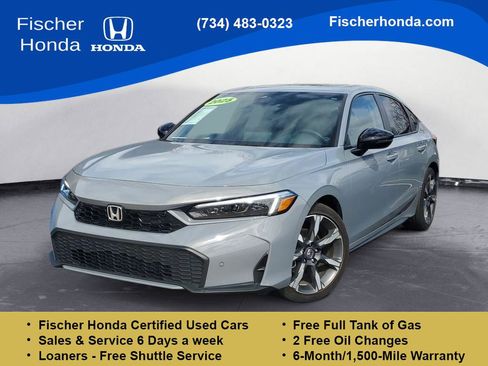 Certified 2025 Honda Civic Sport Touring image 1