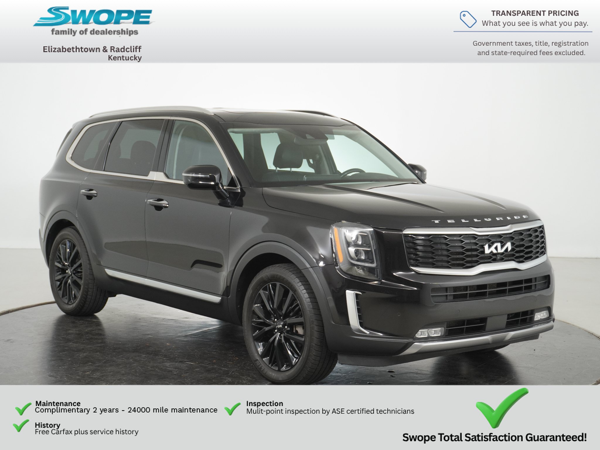 Used 2022 Kia Telluride SX w/ SX Prestige Package AWD/4WD image 1