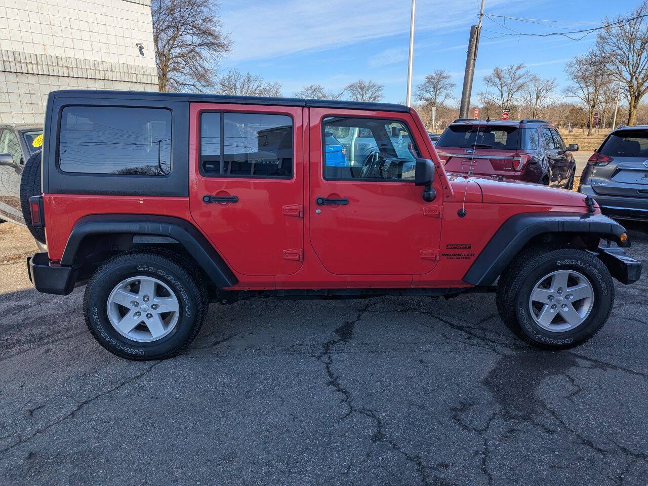 Used 2017 Jeep Wrangler Unlimited Sport w/ Quick Order Package 24S AWD/4WD image 8