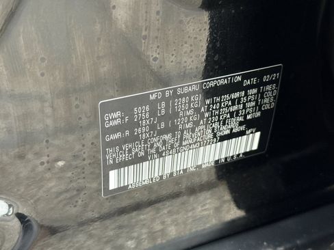 Used 2021 Subaru Outback Limited XT image 36