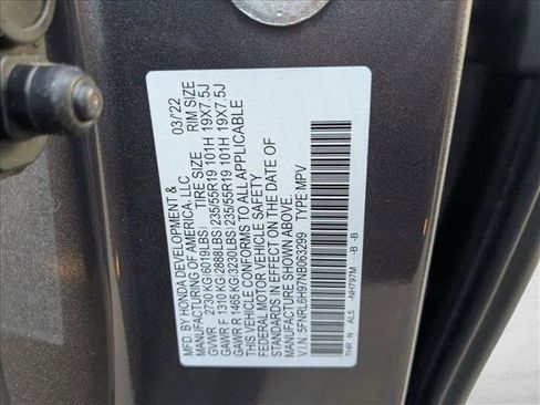 Used 2022 Honda Odyssey Elite image 14