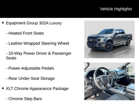 Used 2020 Ford F150 XLT w/ Equipment Group 302A Luxury AWD/4WD image 11