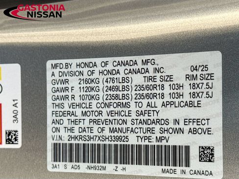 Used 2025 Honda CR-V EX-L image 40