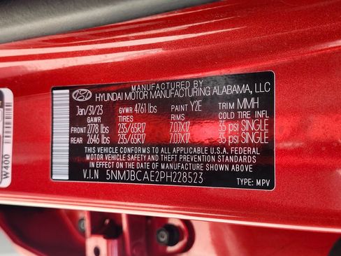 Used 2023 Hyundai Tucson SEL AWD/4WD image 34