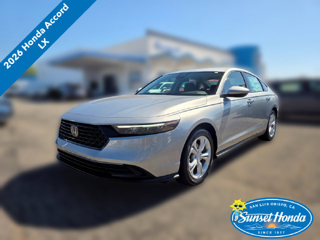 New 2026 Honda Accord LX 360° Tour