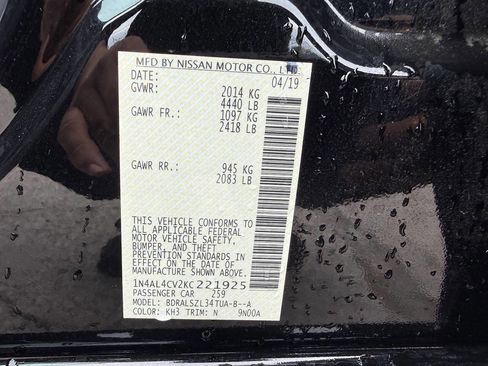 Used 2019 Nissan Altima 2.0 SR image 25