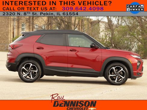 Used 2021 Chevrolet TrailBlazer RS w/ Technology Package FWD image 8
