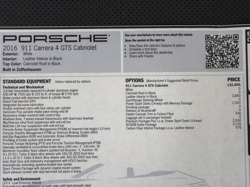 Used 2016 Porsche 911 Carrera 4 GTS AWD/4WD image 24