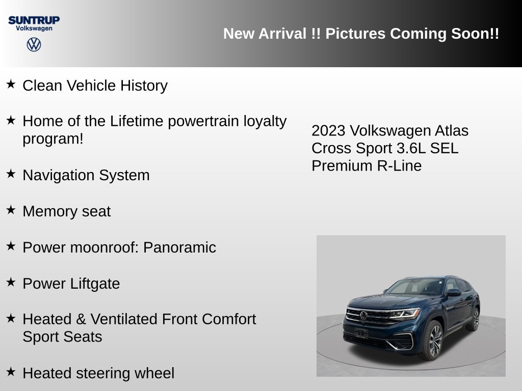 Used 2023 Volkswagen Atlas Cross Sport SEL Premium R-Line AWD/4WD image 6