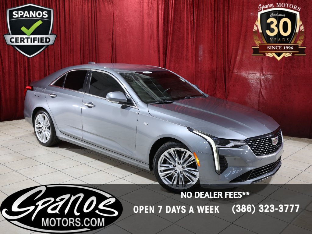 Used 2022 Cadillac CT4 Premium Luxury w/ Climate Package RWD image 1