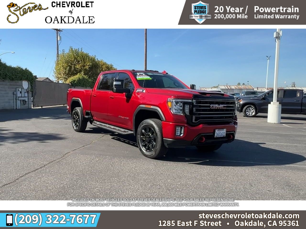 Certified 2021 GMC Sierra 2500 AT4 w/ Gooseneck/5TH Wheel Package AWD/4WD image 3