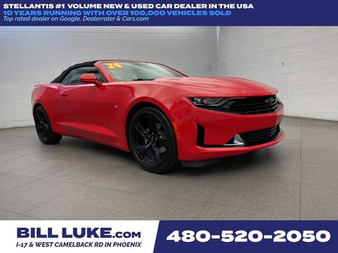 Used 2024 Chevrolet Camaro LT w/ RS Package image 1
