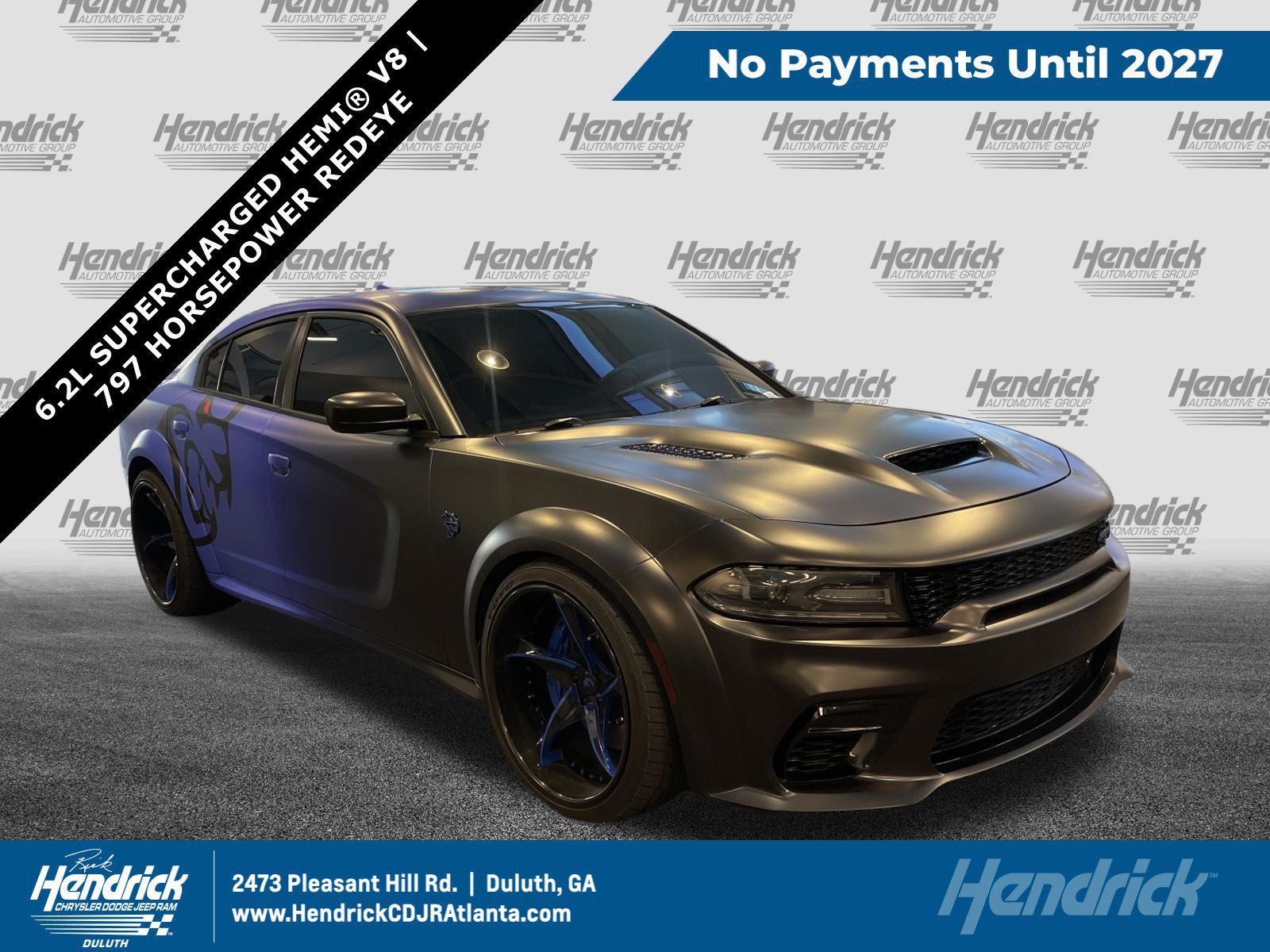 Used 2021 Dodge Charger SRT Hellcat RWD image 1