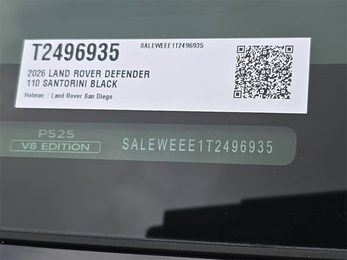 New 2026 Land Rover Defender 110 V8 image 36