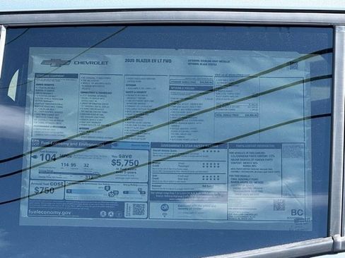 New 2025 Chevrolet Blazer EV LT image 36