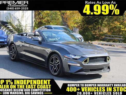 Used 2020 Ford Mustang Premium w/ Black Accent Package image 1