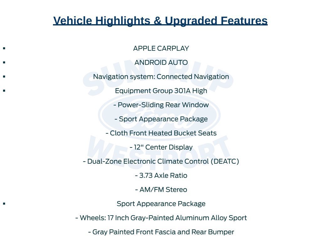 New 2026 Ford Ranger XLT w/ Equipment Group 301A High AWD/4WD image 7
