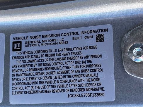 New 2025 Chevrolet Silverado 2500 W/T w/ WT/CX Safety Package AWD/4WD image 52