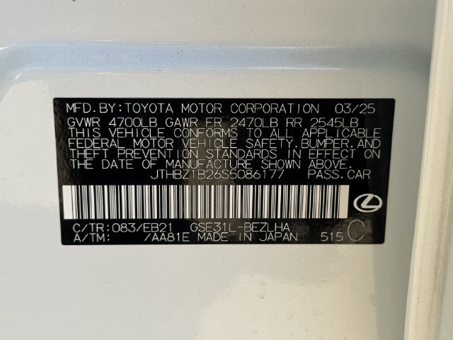 Used 2025 Lexus IS 350 F Sport w/ Accessory Package 2 RWD image 28