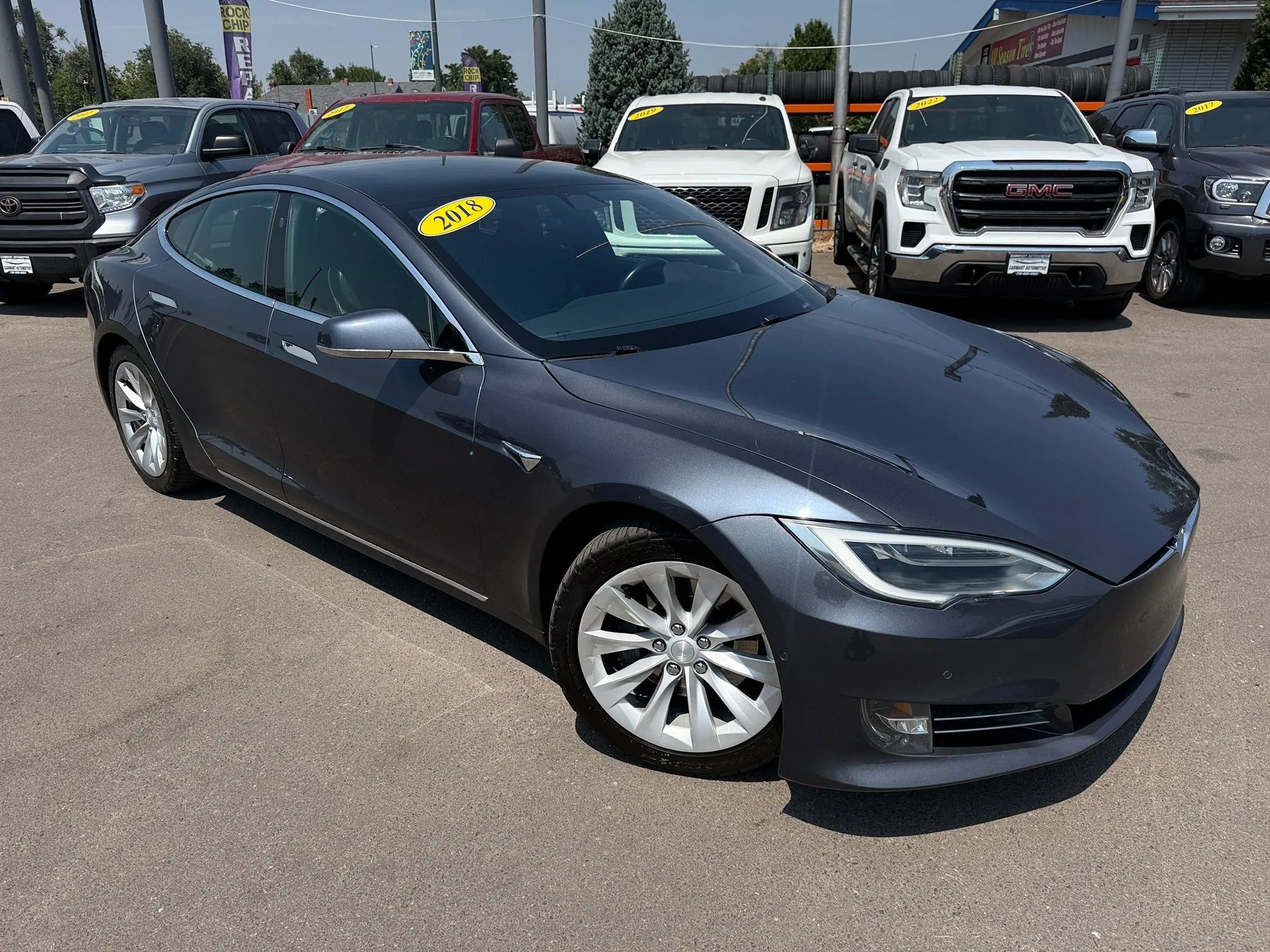 Used 2018 Tesla Model S 75D AWD/4WD image 3