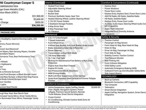 Used 2022 MINI Cooper Countryman S FWD image 9