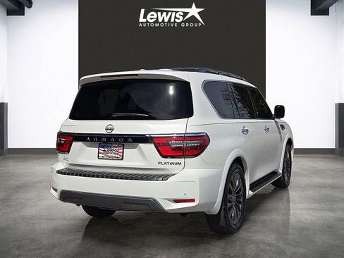 Used 2023 Nissan Armada Platinum w/ Captain's Chairs Package AWD/4WD image 4