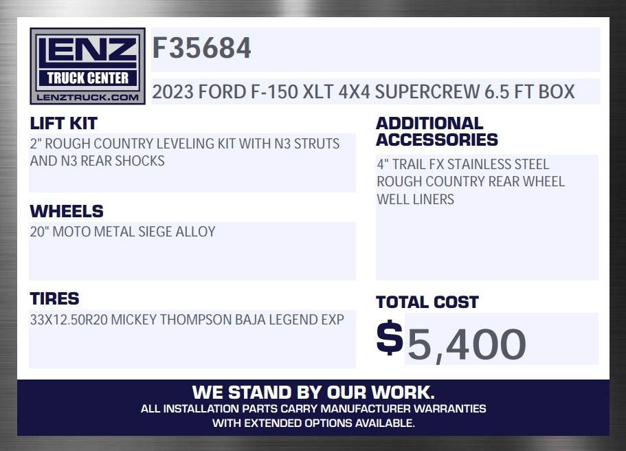 Used 2023 Ford F150 XLT AWD/4WD image 2