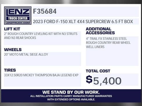 Used 2023 Ford F150 XLT AWD/4WD image 2