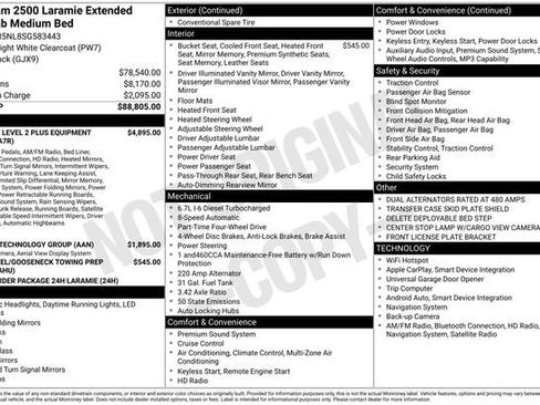 New 2025 RAM 2500 Laramie image 36