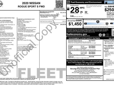 Used 2020 Nissan Rogue Sport S FWD image 5