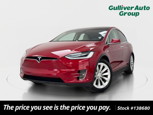 Used 2018 Tesla Model X 100D AWD/4WD image 1