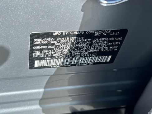 Used 2021 Subaru Forester Limited w/ Popular Package #3 AWD/4WD image 33