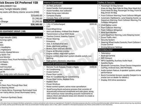 Certified 2024 Buick Encore GX Preferred FWD image 32