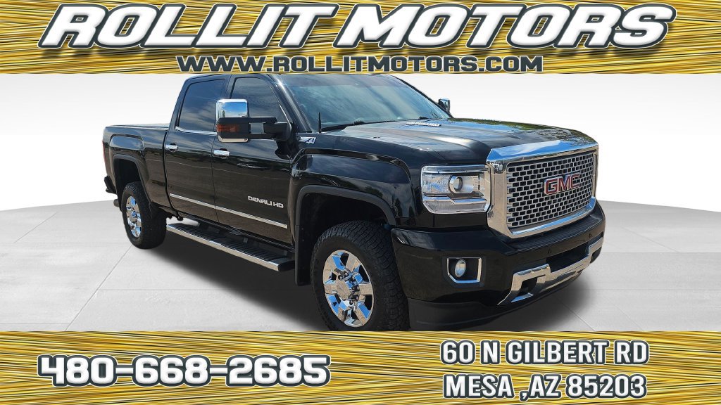 Used 2015 GMC Sierra 3500 Denali w/ Duramax Plus Package AWD/4WD image 1