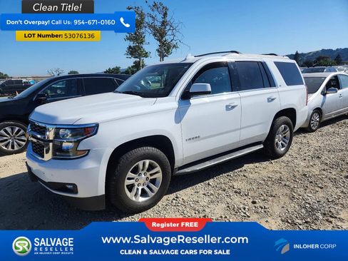 Used 2019 Chevrolet Tahoe LT w/ Luxury Package AWD/4WD image 1