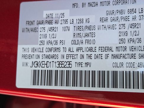 New 2026 MAZDA CX-90 3.3 Turbo w/ Premium Plus Pkg image 23