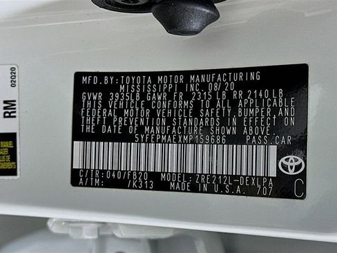 Certified 2021 Toyota Corolla LE image 22