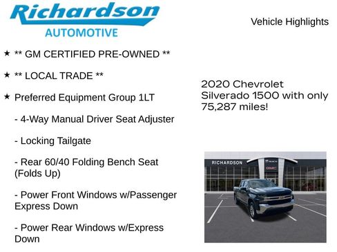 Used 2020 Chevrolet Silverado 1500 LT w/ All-Star Edition AWD/4WD image 11