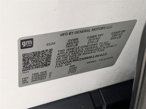 Certified 2024 Chevrolet Tahoe RST w/ Luxury Package image 40