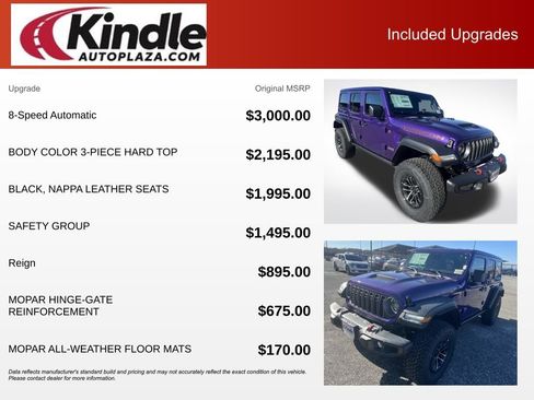 New 2026 Jeep Wrangler Unlimited Rubicon w/ Xtreme 35 Tire Package image 5