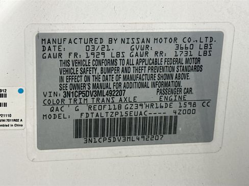 Used 2021 Nissan Kicks SR FWD image 28