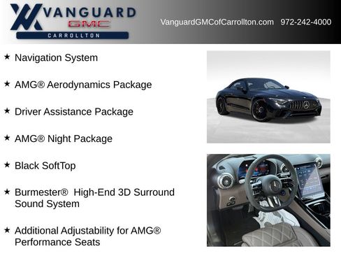 Used 2025 Mercedes-Benz SL 63 AMG 4MATIC w/ AMG Aerodynamics Package image 6