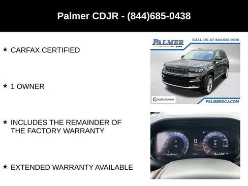 Certified 2024 Jeep Grand Cherokee Summit w/ Adv Protech Group IV image 30