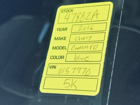 Used 2016 Chevrolet Camaro SS RWD image 14