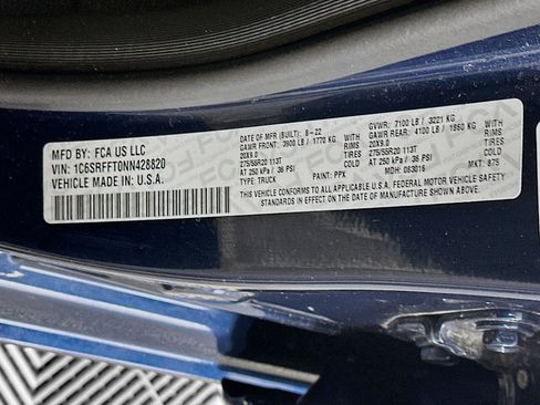 Used 2022 RAM 1500 Big Horn AWD/4WD image 12