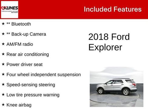 Used 2018 Ford Explorer Base image 3