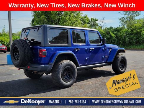 Used 2019 Jeep Wrangler Unlimited Rubicon AWD/4WD image 3