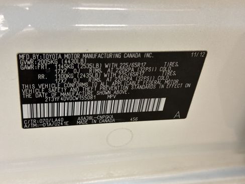 Used 2012 Toyota RAV4 Limited w/ Premium Plus Value Pkg FWD image 22