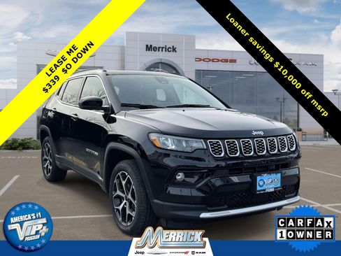 Used 2025 Jeep Compass Limited w/ Sun & Sound Group AWD/4WD image 1